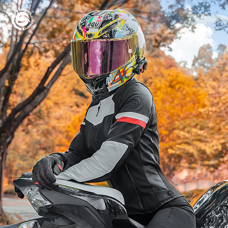 SFK женская мотоциклетная куртка из натуральной кожи зимняя теплая хлопковая