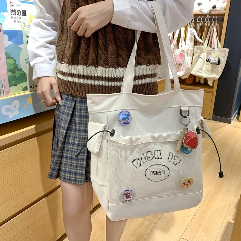 

Модная милая сумка на плечо для девочек, школьный ранец для колледжа, Женская милая сумка-конверт, дорожная Повседневная сумка для книг, косметичка