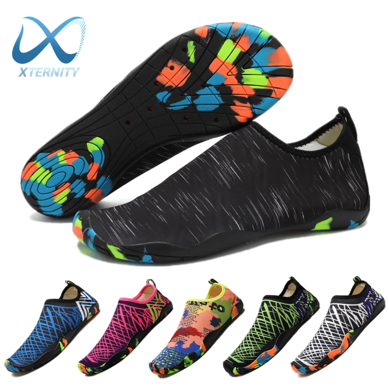 New Summer Breathable Aqua Shoes Men Beach Swimming Sandals Diving Sock Slippers Women Upstream Water Shoes Yoga Sneakers Unisex