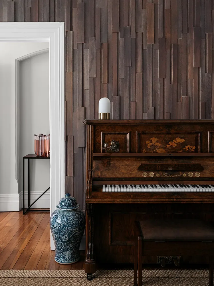 Фон для фотосъемки с изображением журнала телевизора на стену кровать и завтрак