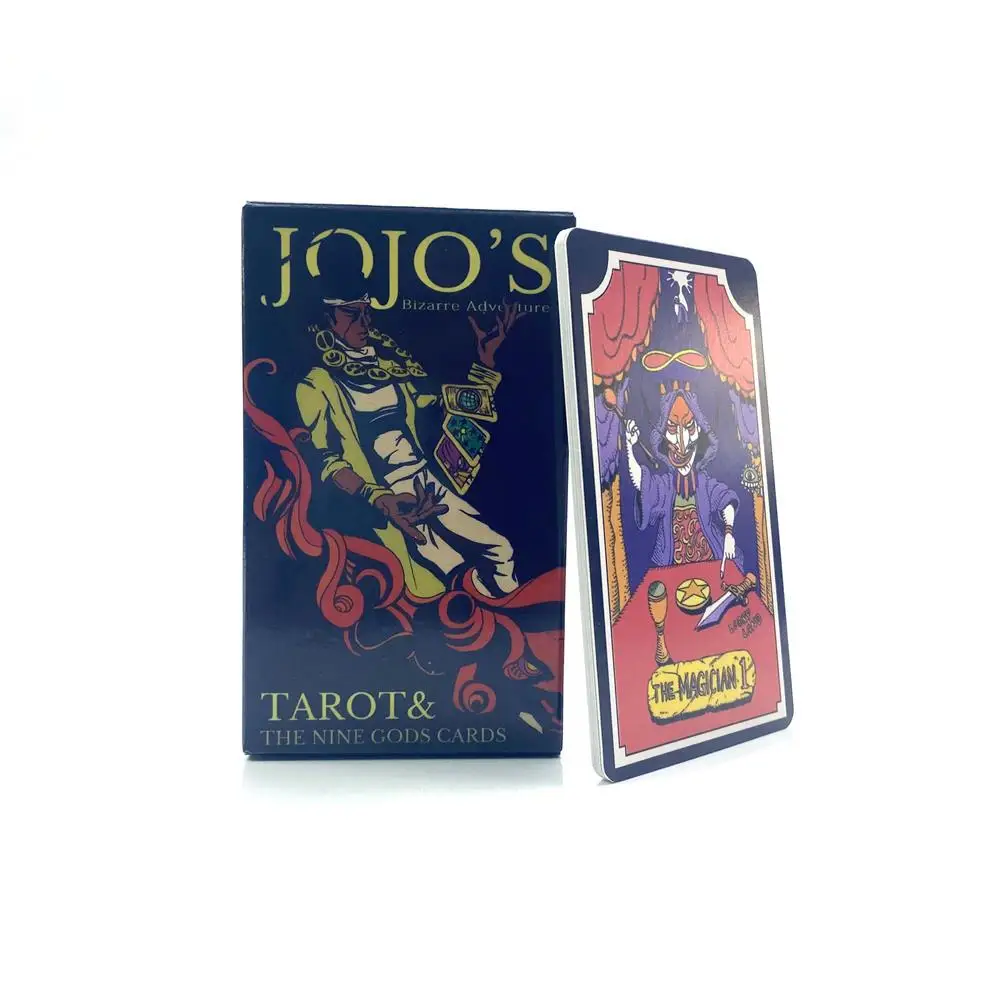 

New JO JO'S Bizarre Adventure Tarot Cards Deck Cosplay Tarot Paper Poker Card Board Game Props