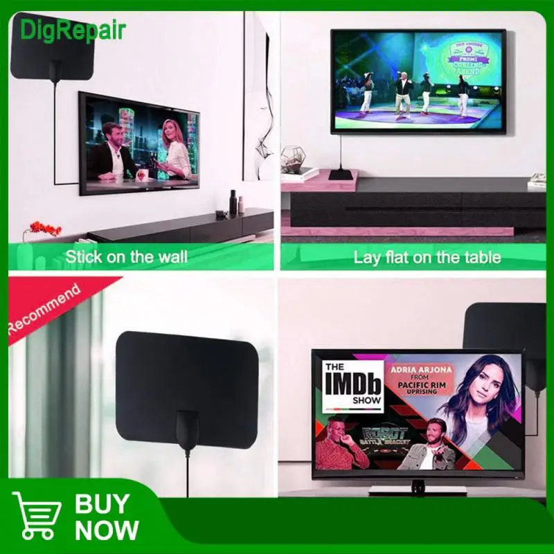 

1080p 4k 13ft Cable Dvb-t2 Sound Quality 4k Full Hd Channel Digital Hd Antena Picture F - Head With Adapter Unique Hdtv