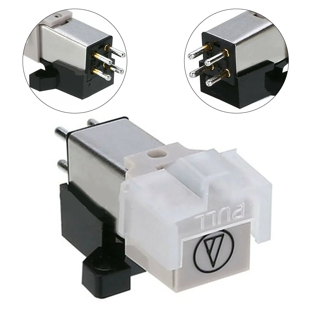 

White And Black Vinyl Record Player Needle 20-20,000Hz Greater Than24 DB At 1 KHz 4.2 MV Music Instruments Accessories