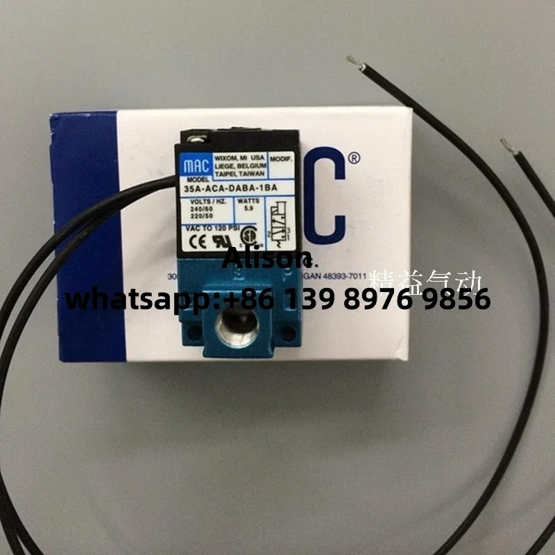 Электромагнитный клапан Mac 35a-aca-daba-1ba