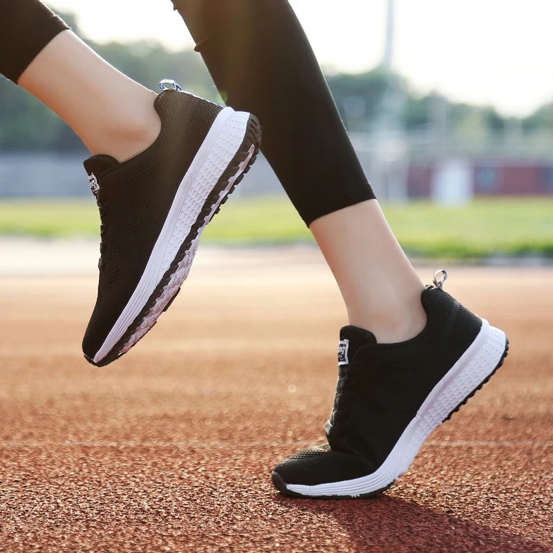 Women's Casual Sneakers Lightweight Women Running Shoes Jogging Comfortable Breathable Female Sports Trainers