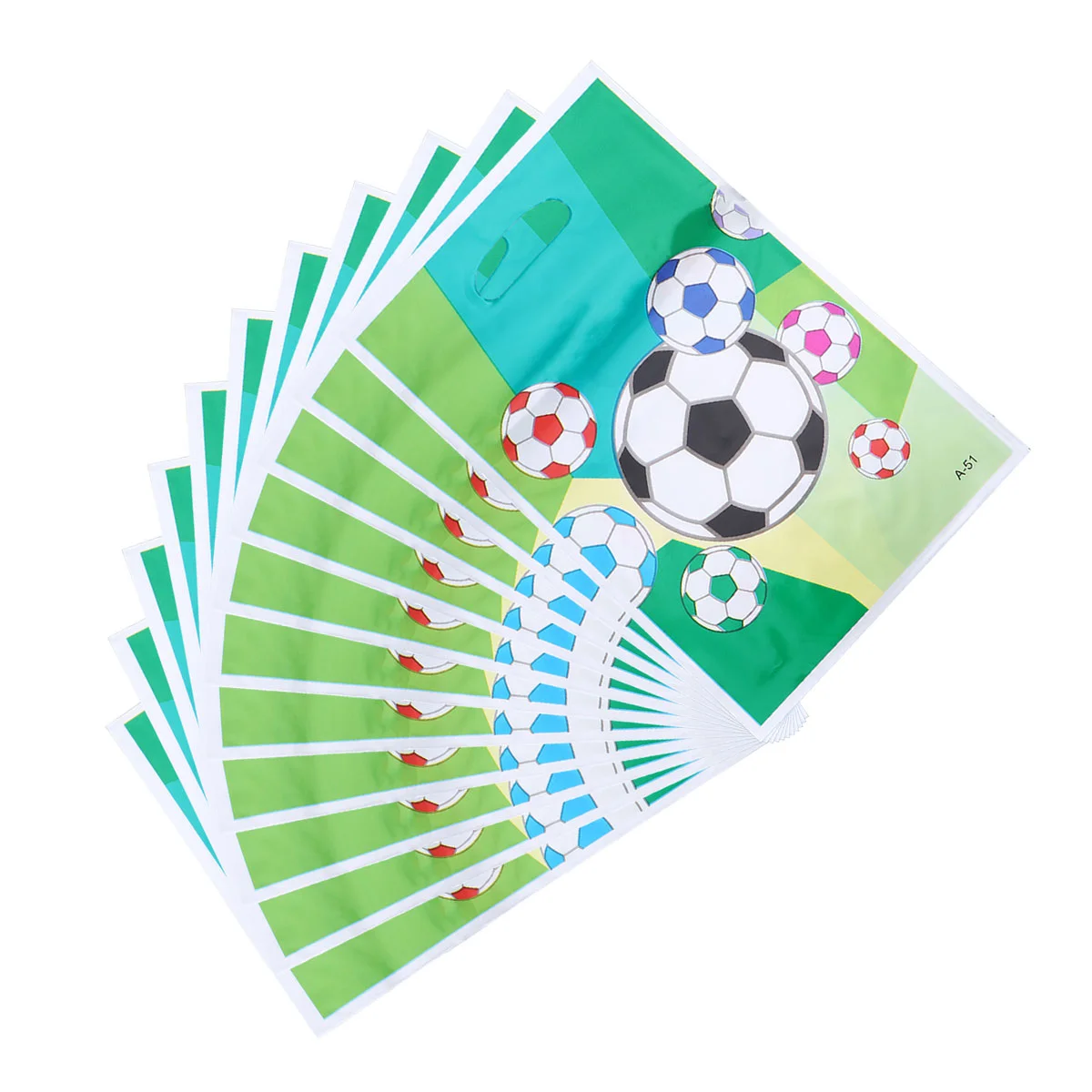 

NUOBESTY Gift Bags Soccer Theme, Goodie Bags Decorative Party Favor Bags Soccer Theme Treat Bags Birthday Party Gift Goodie