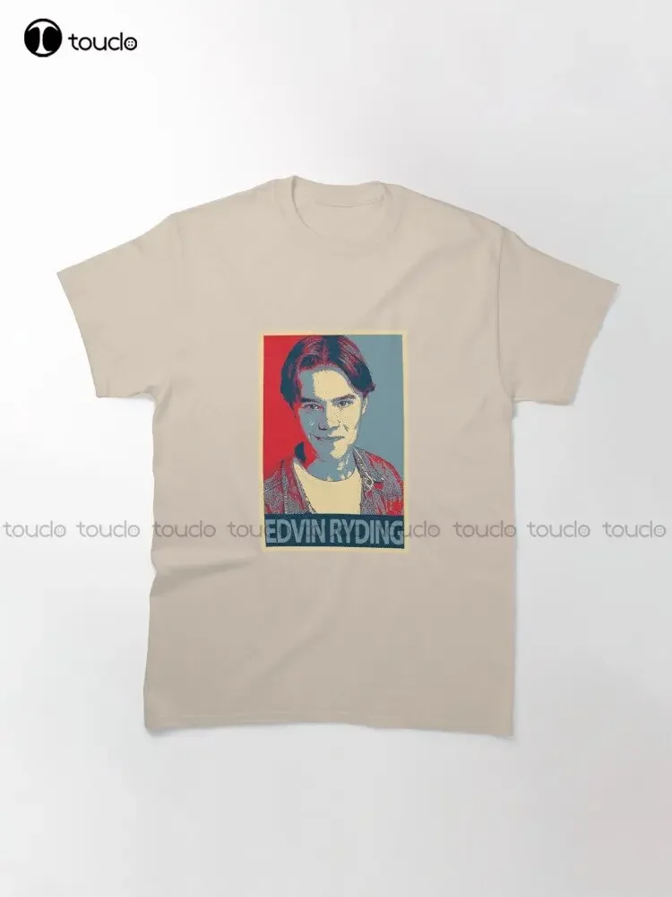 Классическая футболка Edvin Ryding на заказ для взрослых и подростков унисекс