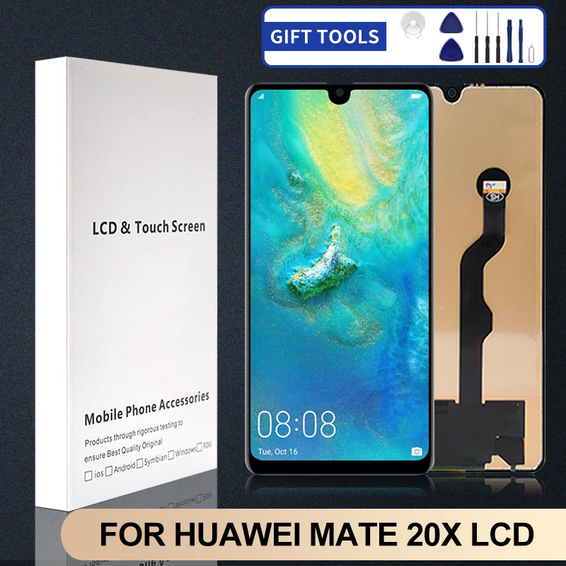 

1 шт., сенсорный ЖК-экран 7,2 дюйма для Huawei Mate 20X