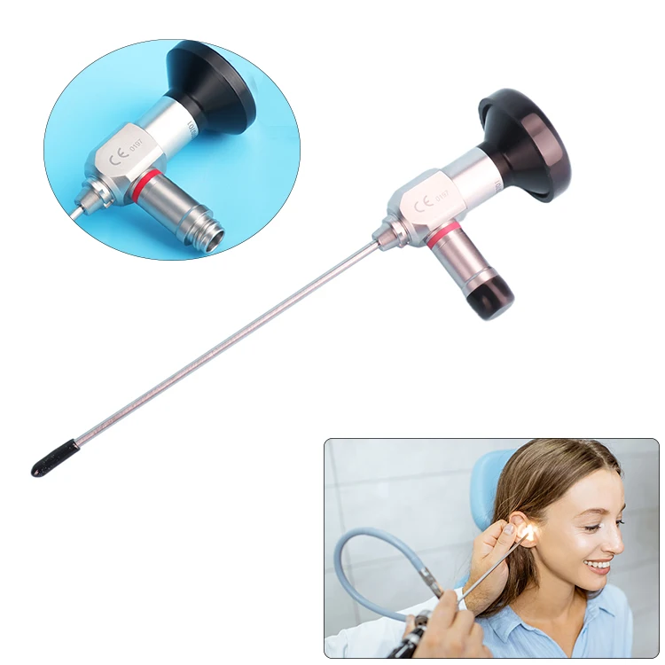 

Hot sell complete Ear Microsurgery ENT Instruments 0/30 Degree 2.7/4mm endoscope otoscope