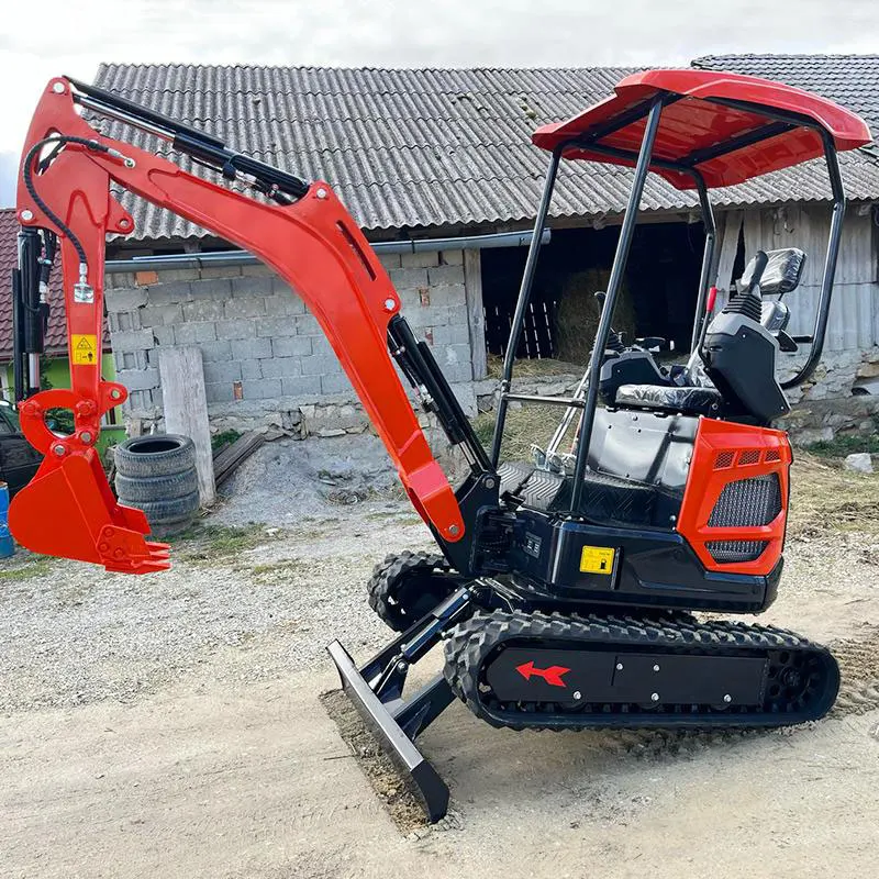 Фото Бесплатная доставка Мини-экскаватор 2 тонны 1,8 тонны EURO V CE Экскаватор Kubota Заводская цена Малый экскаватор-мешокер с индивидуальным заказом №1