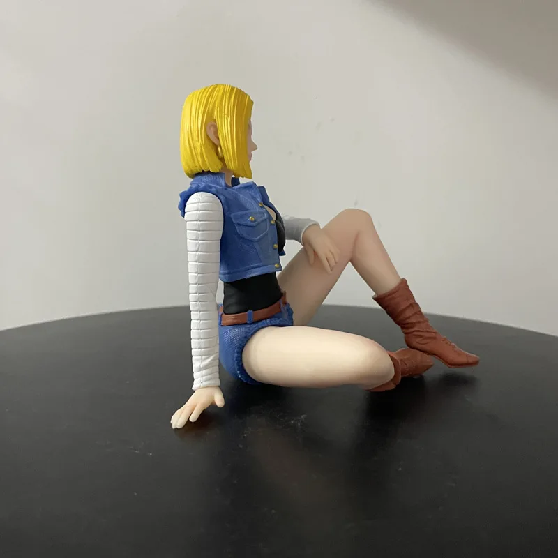 Android 18 лазурь Драконий жемчуг Gk Женская экшн-фигурка настольная Коллекционная
