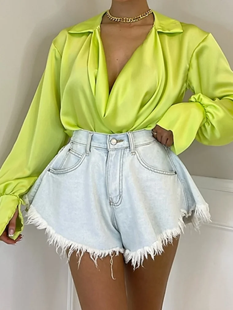 

Блузка женская свободного покроя с длинным рукавом, Элегантная стильная рубашка, модный топ в стиле Хай-стрит, Черный Розовый, весна 2023