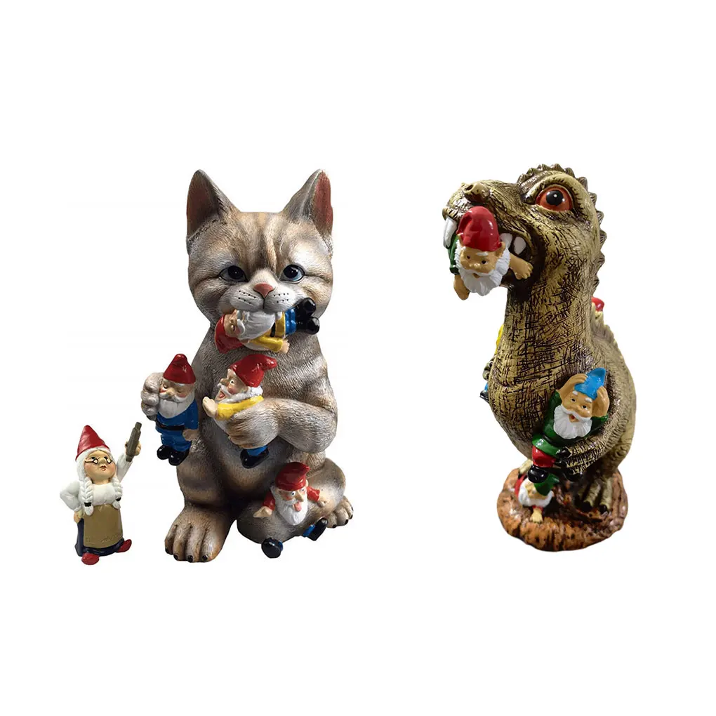 

Adorable Animal Statue Garden Patio Resin Figure Figurine Decoration