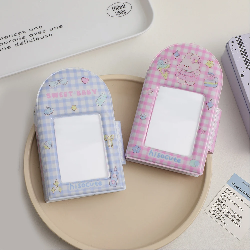 

INS 3 Inch Photocard Holder 40 Pockets Photo Album Korean Kpop Idol Postcards Collect Book Mini Instax Photo Photos Album