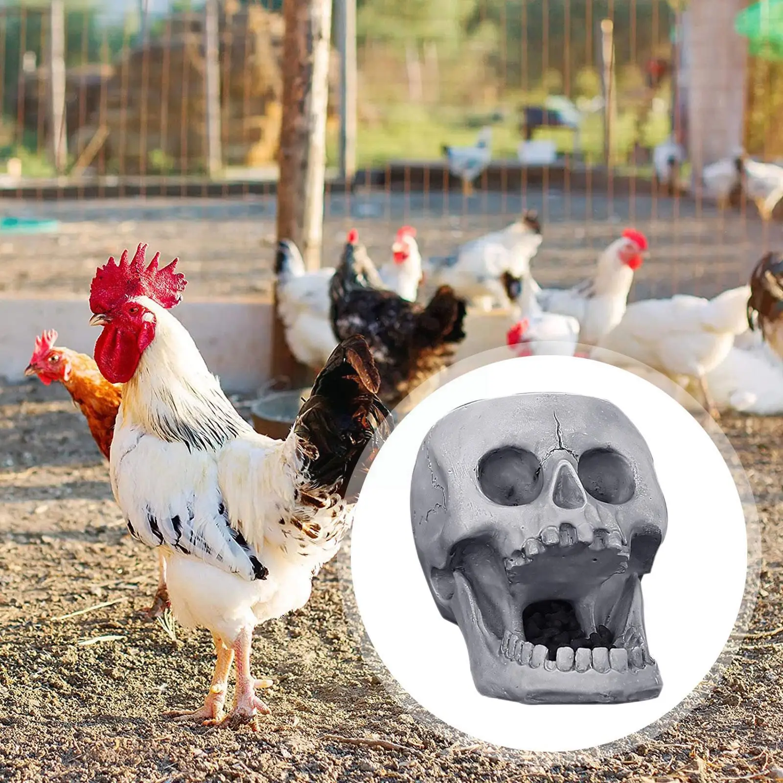 3D кормушка для животных с черепом подвесная головка-каркас автоматическая