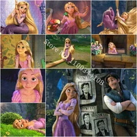 disney cartoon animation tangled rapunzel puzzles new gifts 3005001000 pieces of princess series puzzles toys for children