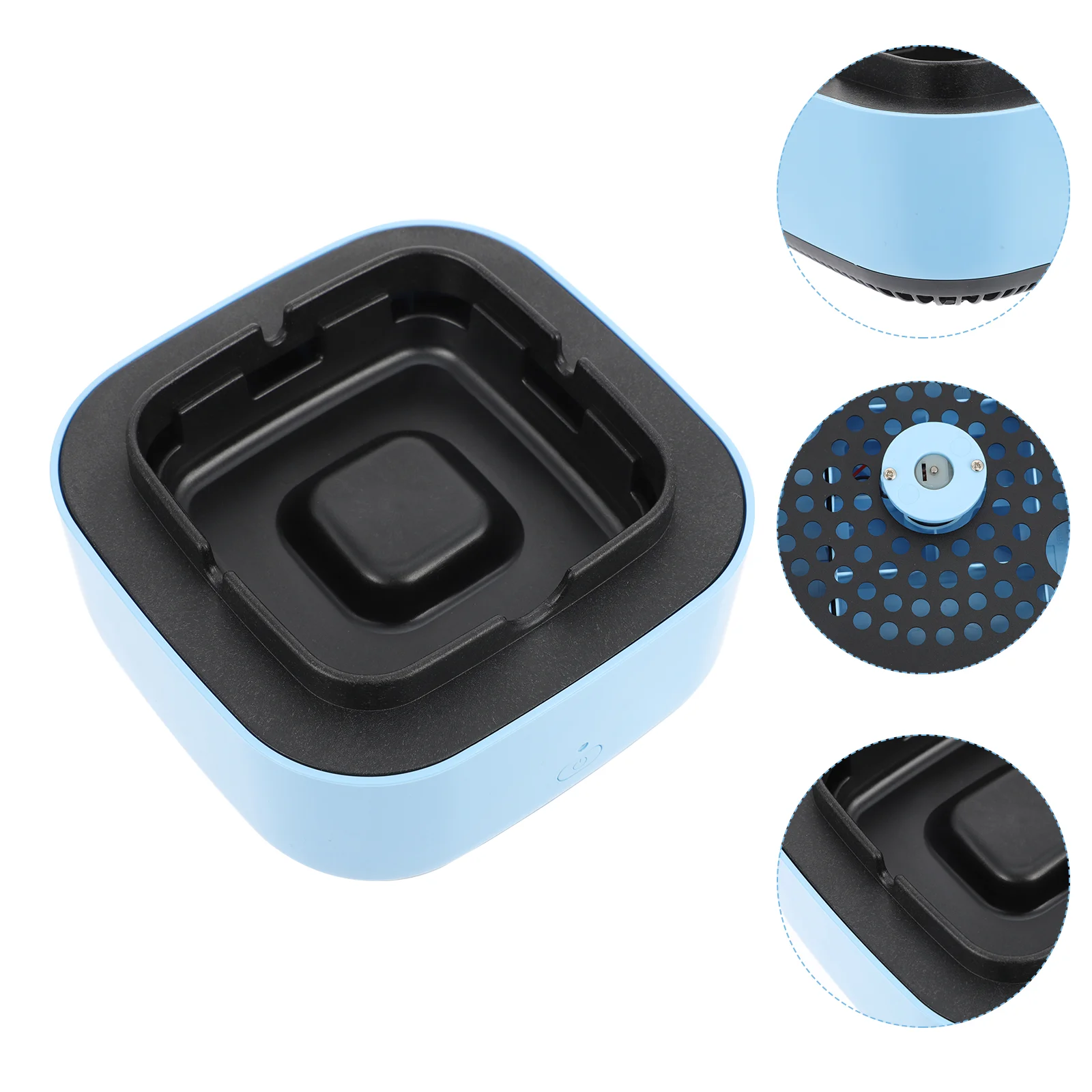 

Home Portable Purifier Ashtray Battery Operated Aroma Function Smoke Grabber