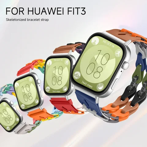 Силиконовый ремешок Geekthink для Huawei Watch Fit 3 2 1