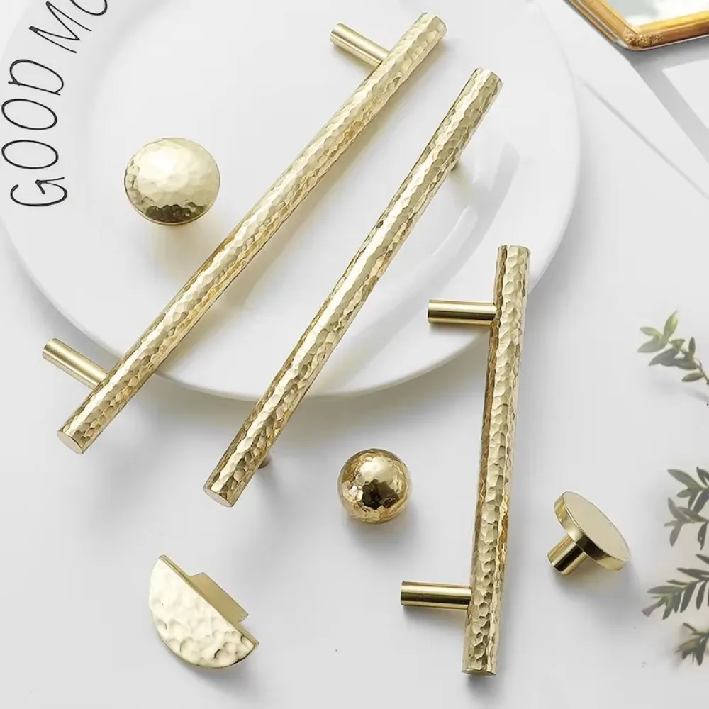 Латунные ручки ручной работы arabitic для шкафа и ящика золотые мебельные роскошные