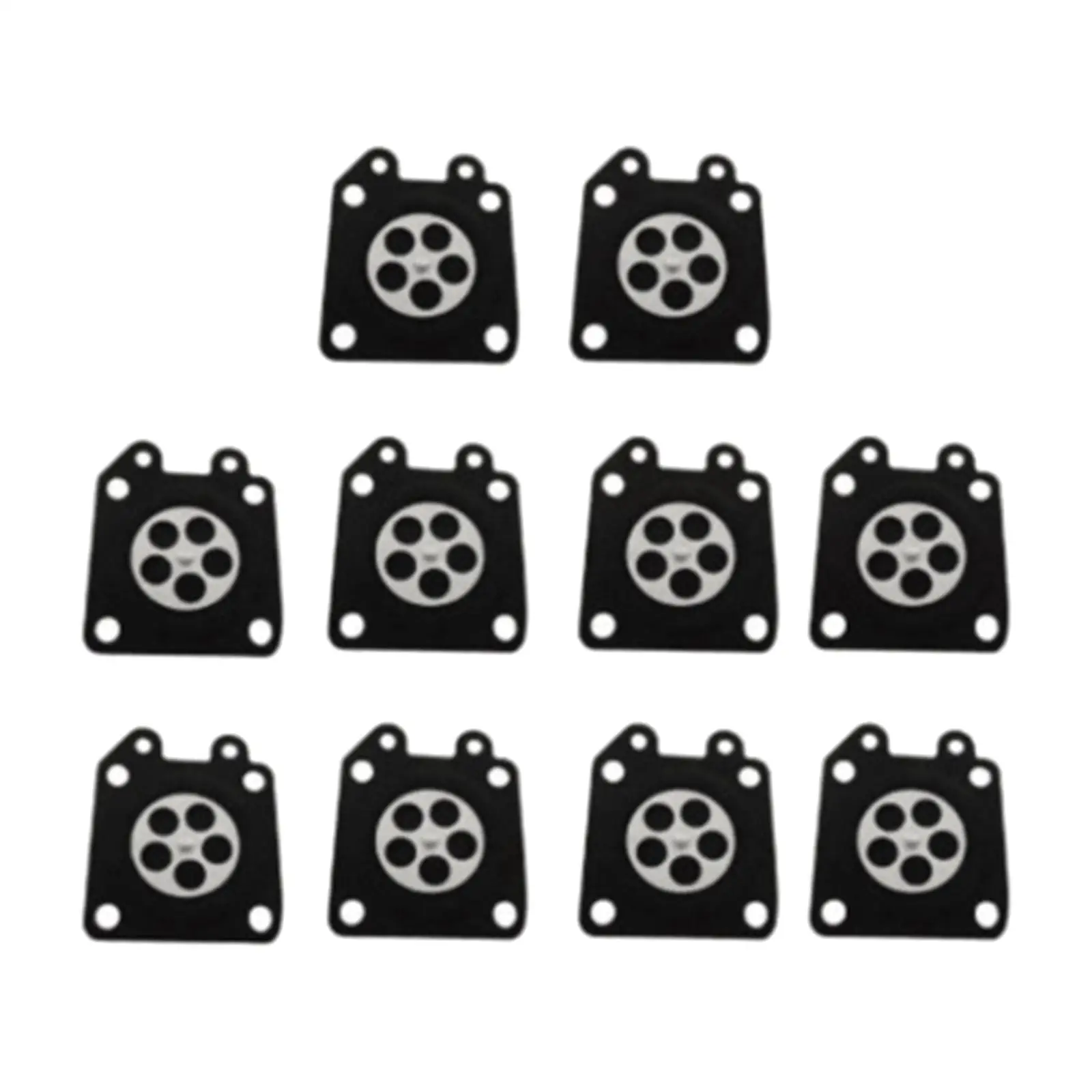 

10x диафрагменные прокладки карбюратора, бензопила, патио, газон, воздуходувка для Walbro