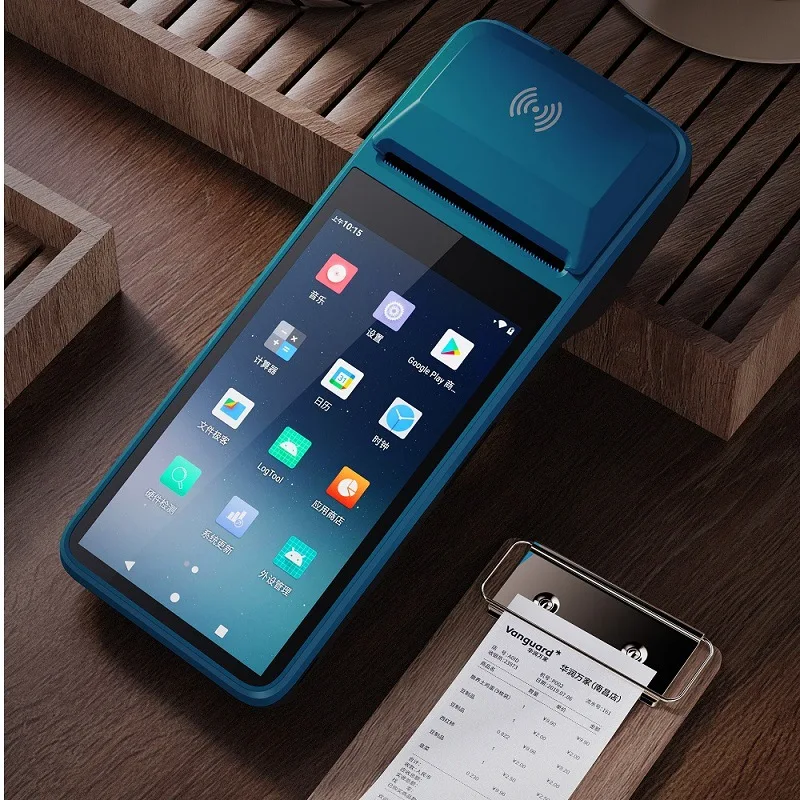 

U40 4G Android 11 Smart Handheld Terminal POS 2+16GB PDA 58mm Mobile Thermal Printer Receipt Bill Maker NFC 1D Scanner Bluetooth