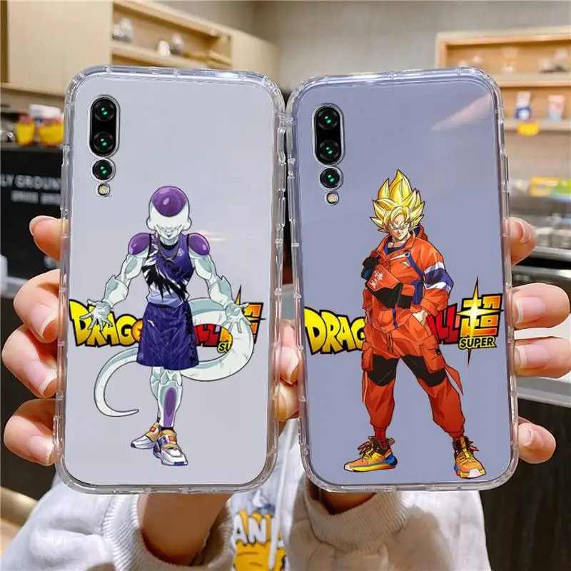 

D-Dragon-Ball Z Super DBZ Phone Case For Xiaomi 11 Redmi Note 11pro5G 8T 9A 9S 12S K30 10T Pro Ultra K40pro Transparent Case