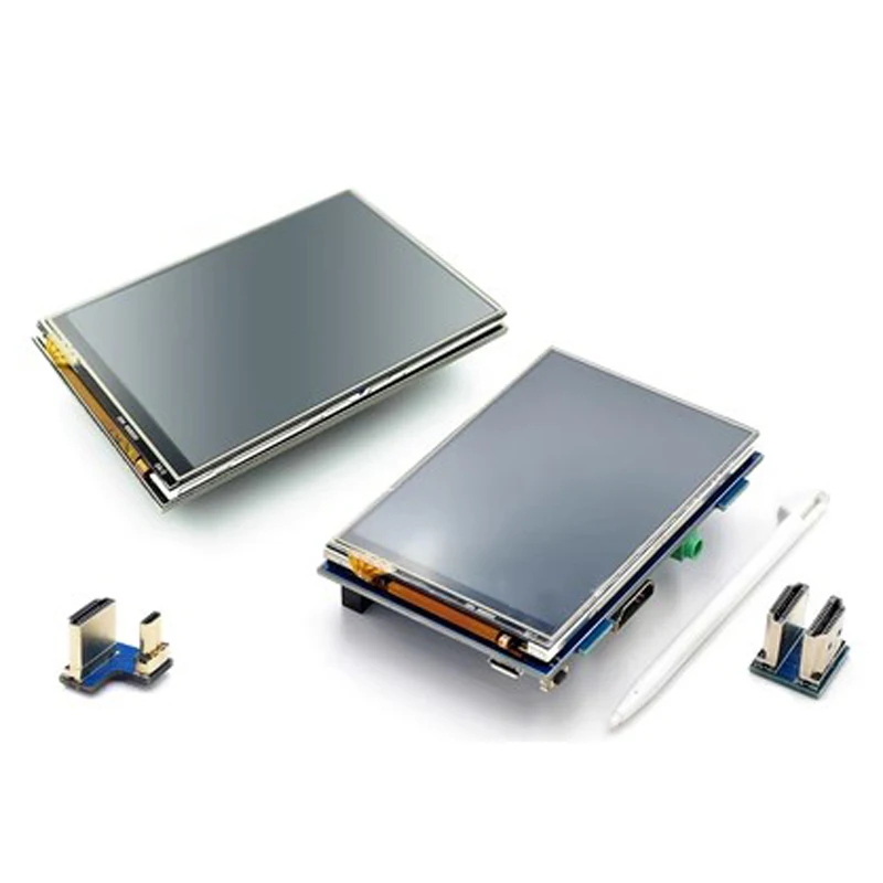 3 5 дюймовый ЖК-Дисплей HDMI USB сенсорный экран Real HD 1920x108 0 ЖК-дисплей Py для Raspberry berri 4
