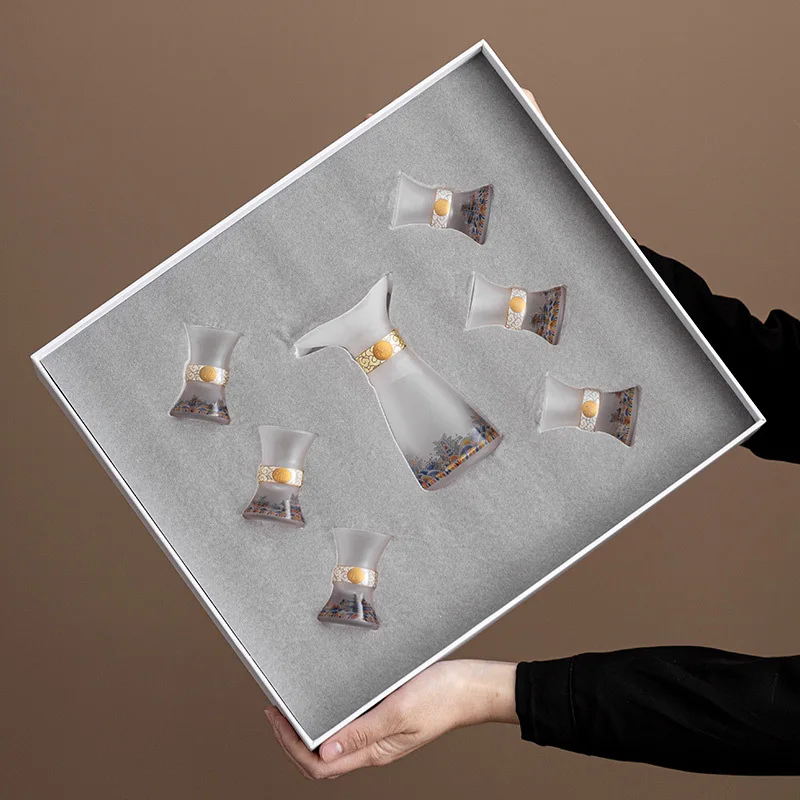 Домашние бокалы для вина японские роскошные высококачественные одиночные