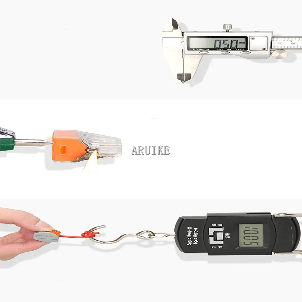 Тип 222-412 222-413 222-415 Универсальный компактный разъем для проводов Клеммная колодка