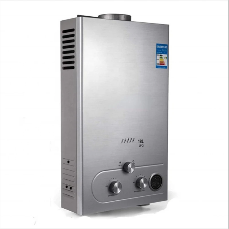 

18L Propane Gas LPG Tankless Hot Water Heater with On-Demand Boiler Shower Kit