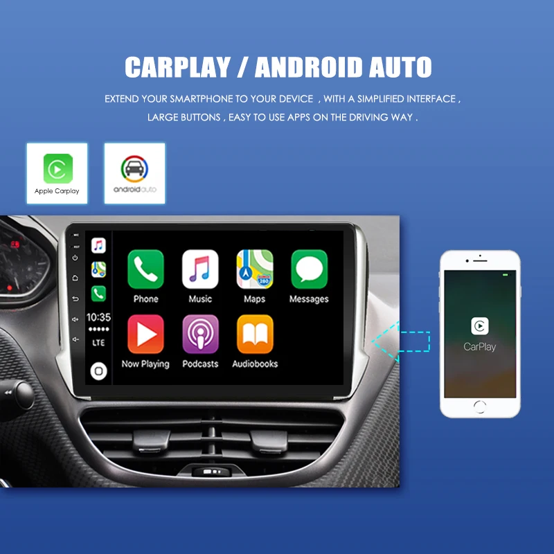 Автомагнитола 9 дюймов Android 10 0 GPS-навигация Авторадио мультимедийный плеер для MAZDA