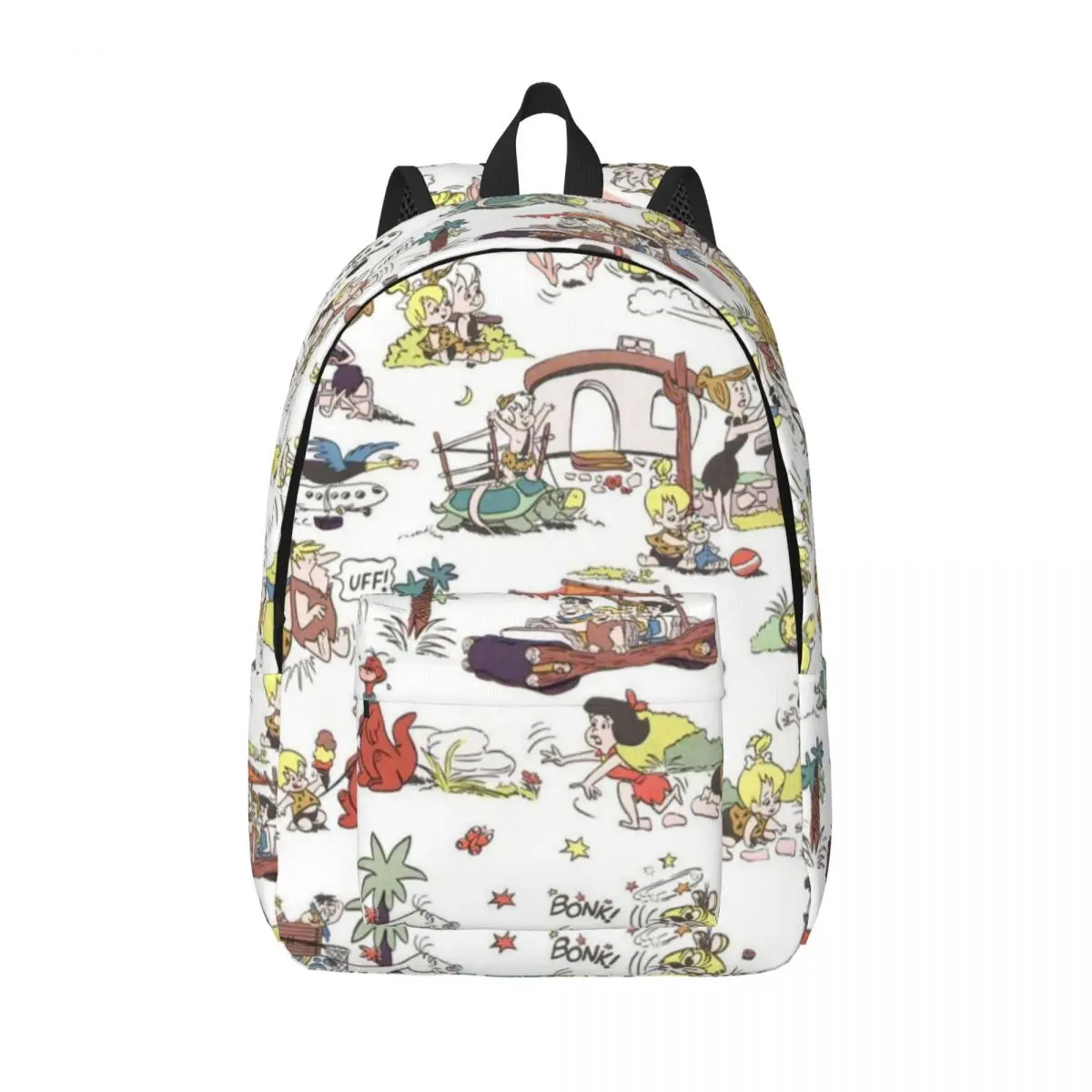 Рюкзак мужской/женский холщовый с карманом для ноутбука и компьютера