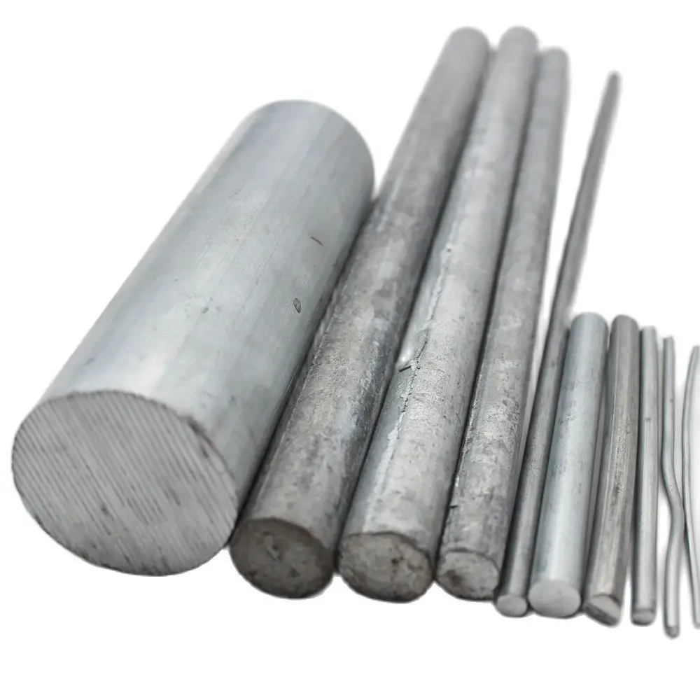 

100mm Zinc Rod Solid Round Bar Electroplate Anode Electrode Diameter 4mm 5mm 6mm 8mm 10mm