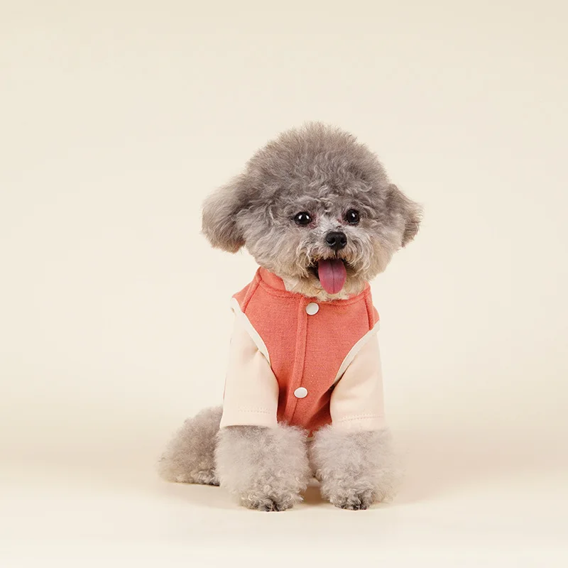 

Autumn and Winter Dog Clothes Pet Warm Jacket Vest Pocket Bear Vest Small and Medium-Sized Dogs Vest Wholesale