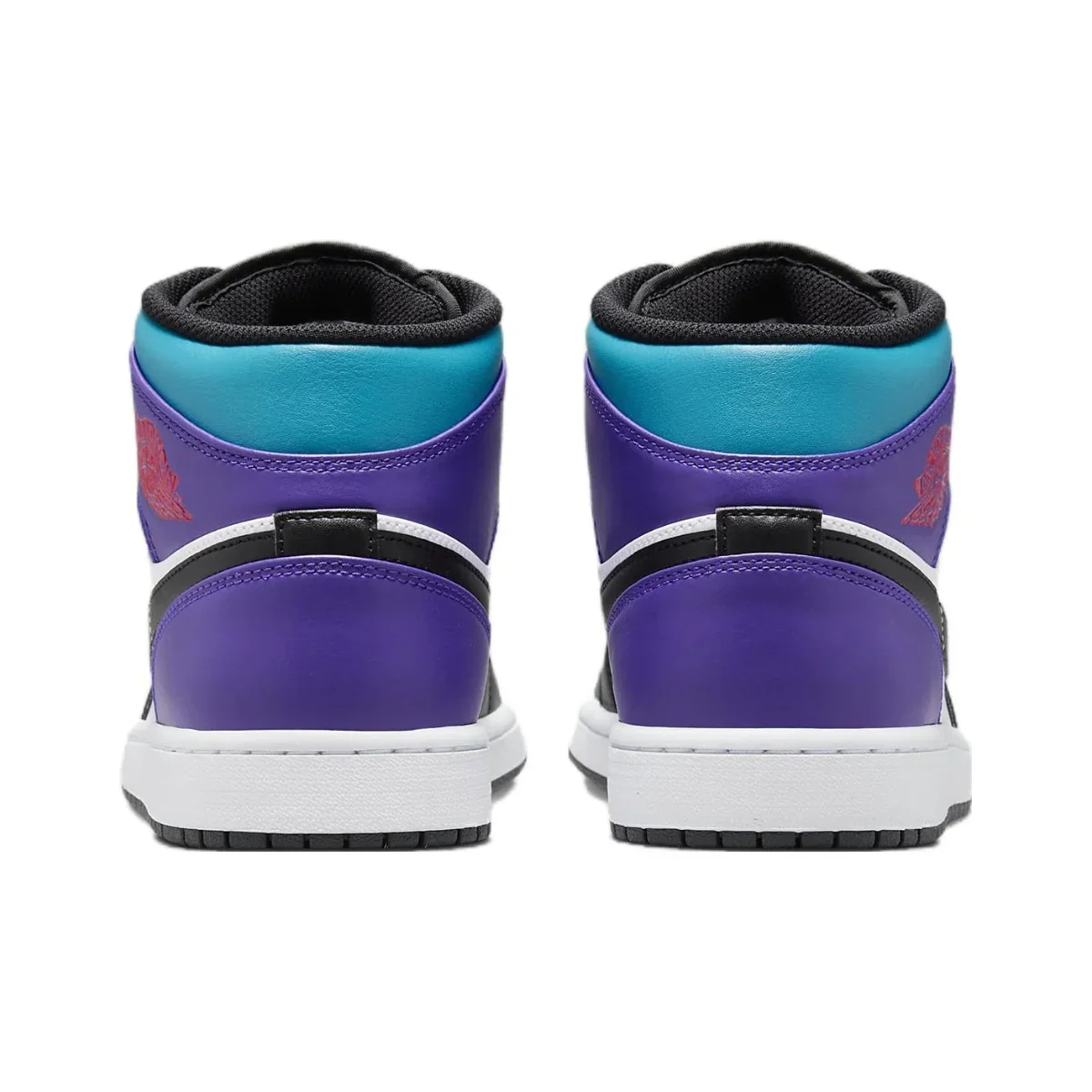 New Arrival Nike Air Jordan 1 Retro Mid &quotLight Smoke Grey&quot For Men's and Women's Classic Basketball Sneakers Shoes