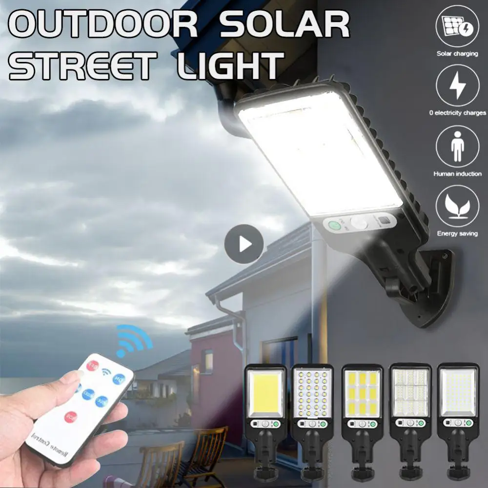 

Led Wall Light With Remote Control Water Proof Fashion Solar Energy Durable Outdoor Lighting Lighting Home Lighting Street Light