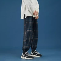 casual trousers streetwear hip hop sweatpants male 2021 elastic waist jogging pants new fashion men woman harem pants