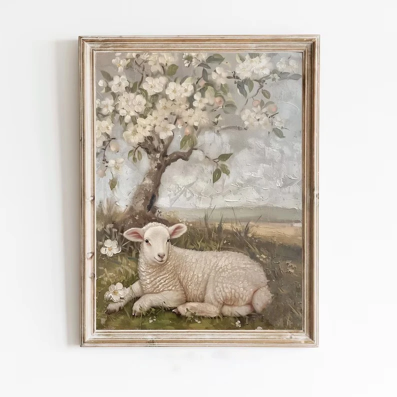 

Набор из 6 постеров с весенними принтами ZLH8044