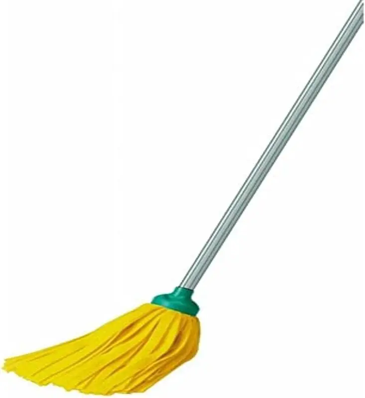

Mop Esfregão Limpa Tudo com Cabo Amarelo e Cinza Noviça