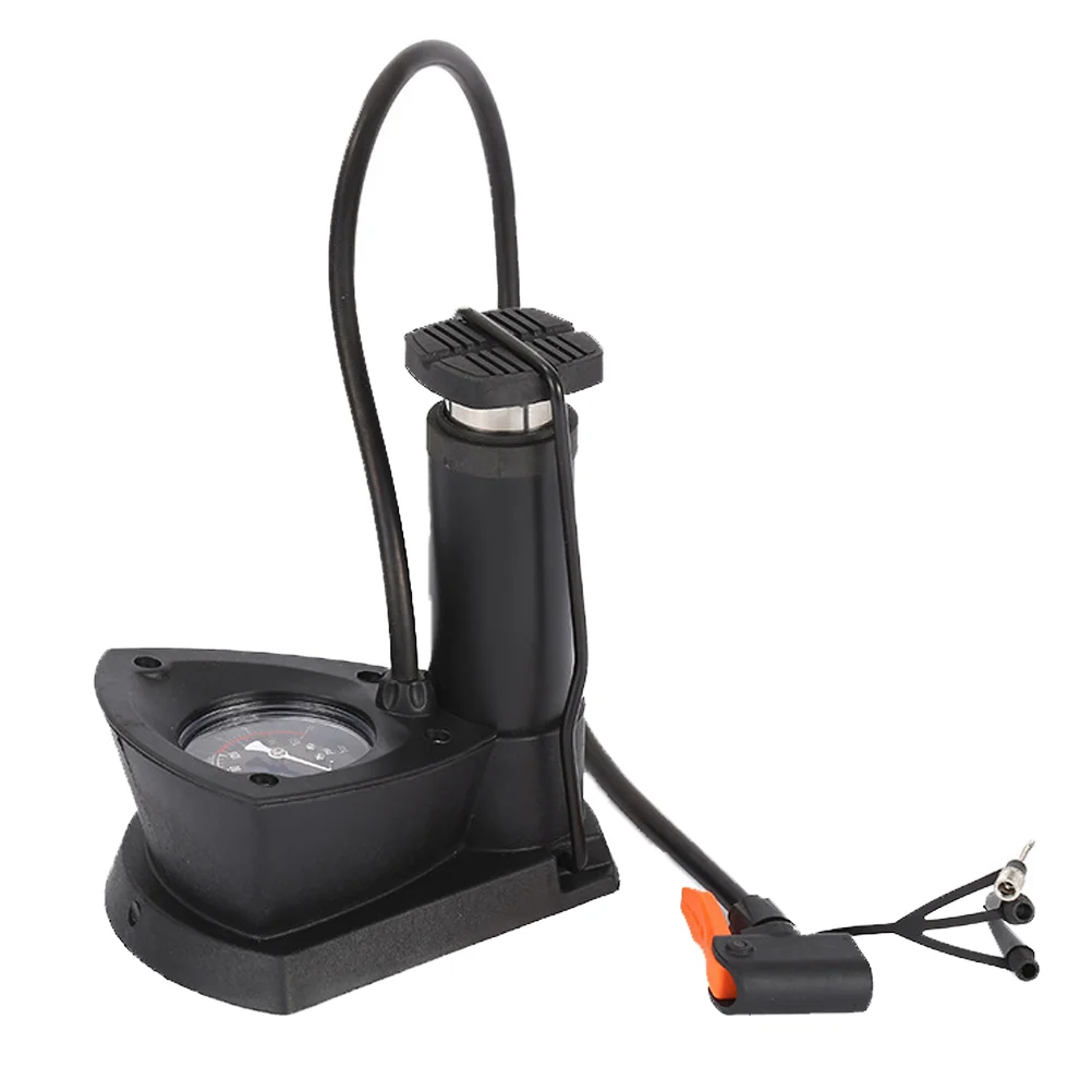 

Inflator Bike Air Pump Inflating Scooter Inflatable Motorcycle Pumps Pressure Gauge