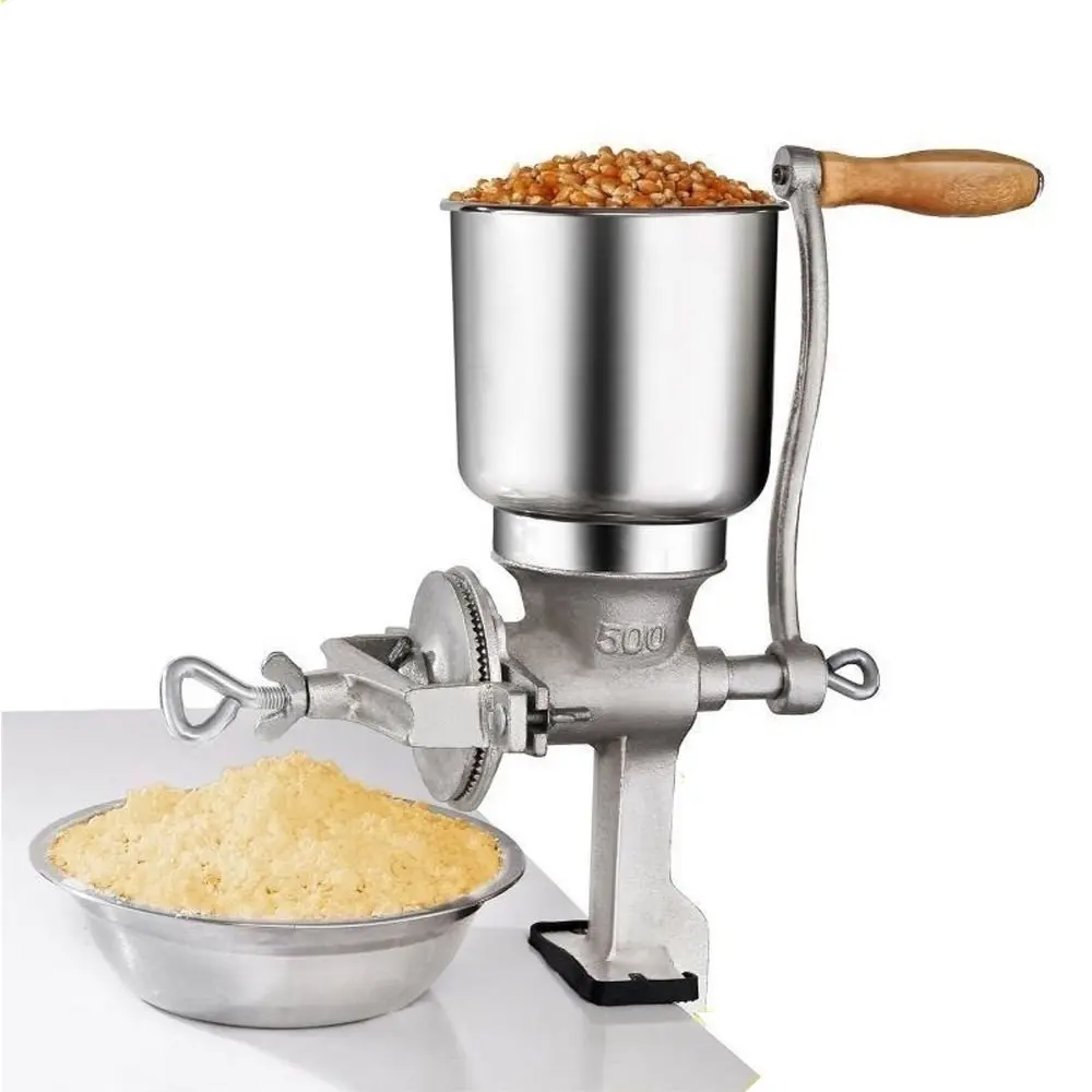 

Zimtown Grinder Corn Coffee Food Wheat Manual Hand Grains Iron Nut Mill Crank Cast