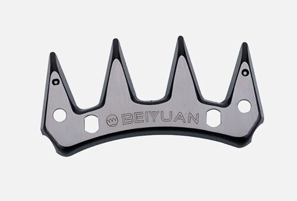 1 набор (2 шт.) 9T BEIYUAN кудрявые изогнутые щипцы для завивки овец лезвие машинка