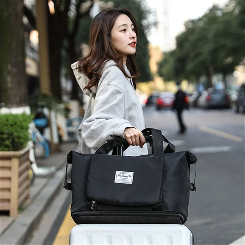 

Large Capacity Duffle Bag Multifunctional, Foldable, Portable Storage Bag Waterproof Portable Clothing Duffle Bag