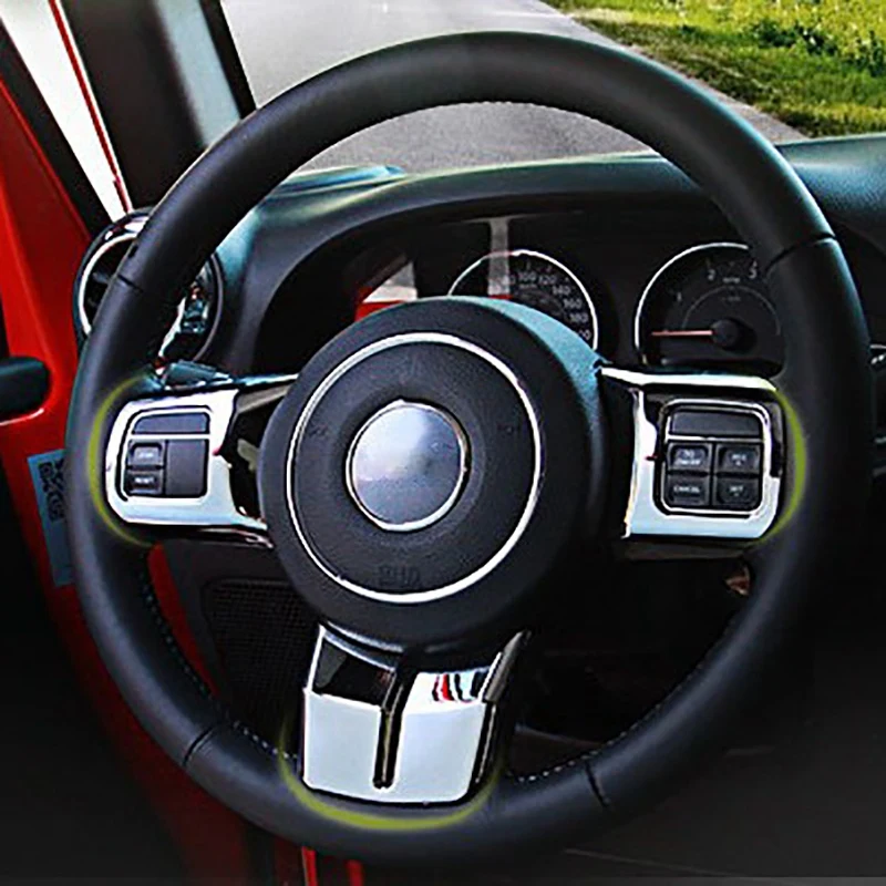 Подходит для Jeep Wrangler Patriot Compass Cherokee 2011 + встроенная в Voiture Volieurant DéCoration Couverture Garniture