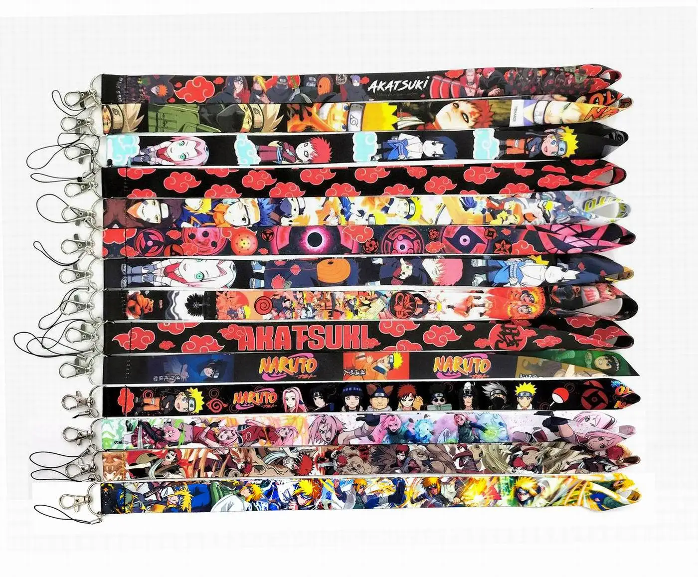 Wholesale Japan anime  Key Lanyard ID Badge Holders Animal Phone Neck Straps with Keyring Phone Accessories D002