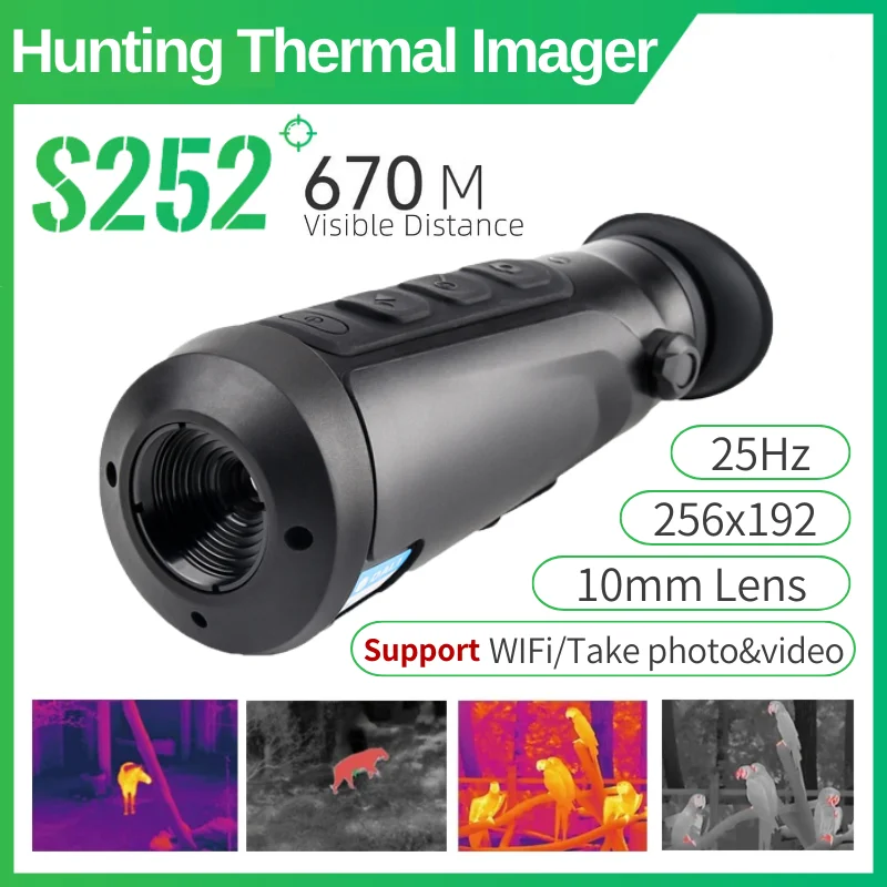 

DALI Thermal Imager For Hunting S243 S252 S256 Infrared Night Vision Monocular handheld Thermal Imaging Camera Outdoor Hunting