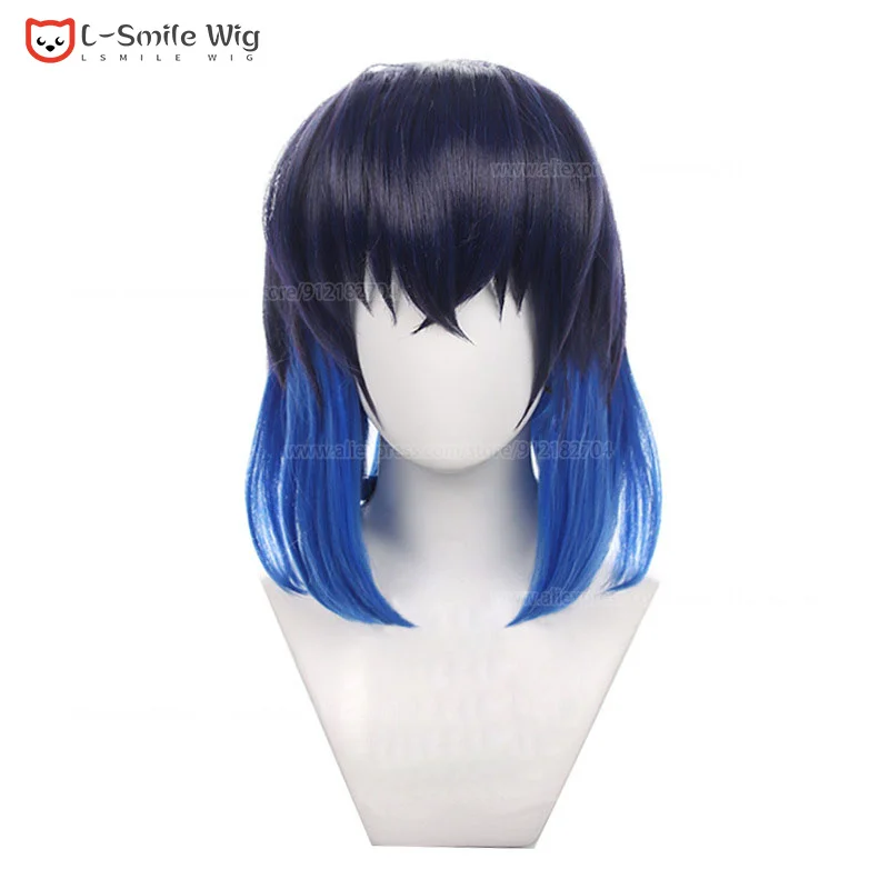 Парик для косплея киметасу из аниме рассекающий демонов термостойкие волосы