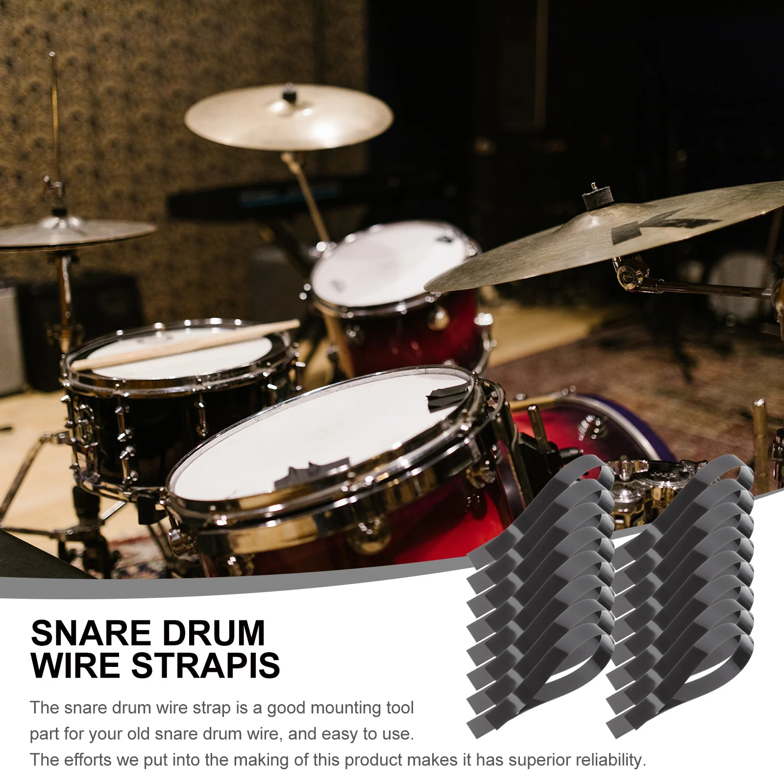 20 шт. малый барабан для домашних животных прочные ремни инструменты установки