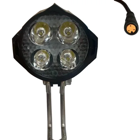 Велофонари светодиодные для электровелосипеда  IPX5 пластик