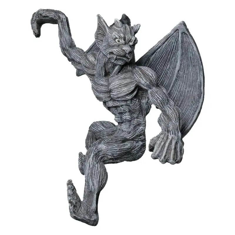 

New Resin Retro Gargoyle Ghost Statue Decoration Creative Window Decoration Home Decoration Adds Magic To Outdoor Area